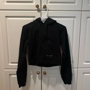 1017 Alyx 9SM black crop hoodie